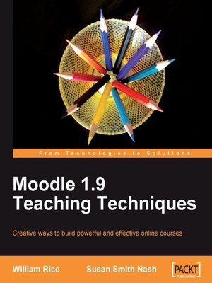 cover image of Moodle 1.9 Teaching Techniques